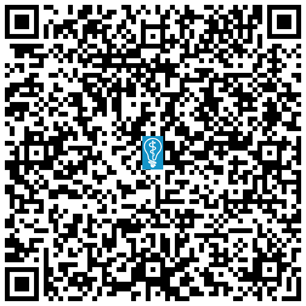 QR code image to open directions to Marina Dental Care in Los Angeles, CA on mobile